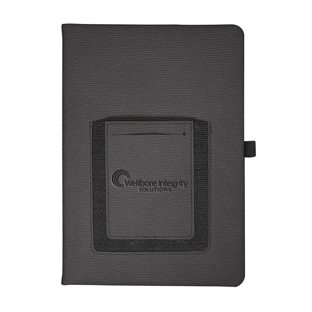 Leeman Roma Journal Notebook w/ Phone Pocket