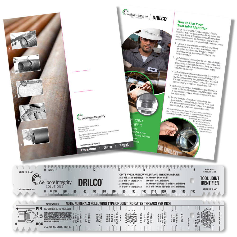 Wellbore Tool Joint Rulers/Brochures