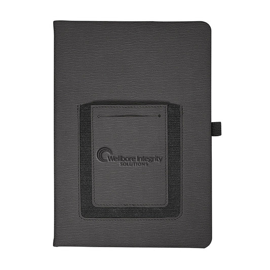 Leeman Roma Journal Notebook w/ Phone Pocket