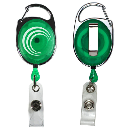 Oberlin 30 Cord Retractable Carabiner Badge Reel